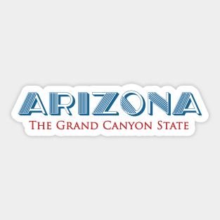 Arizona Grand Canyon Arizona map Grand Canyon photo Arizona tourism Sticker